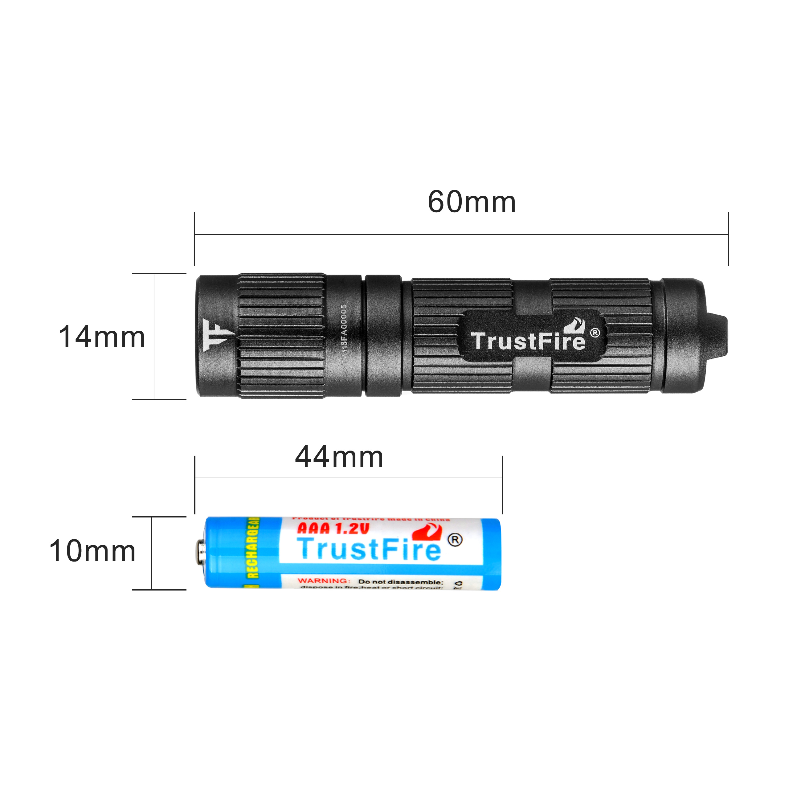 minitaskulamppu 350 lumenia Mini3