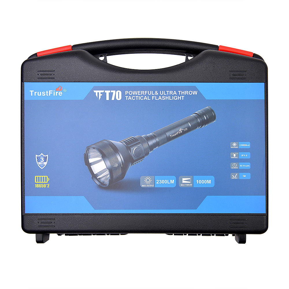 Trustfire T70 säilytyslaatikko