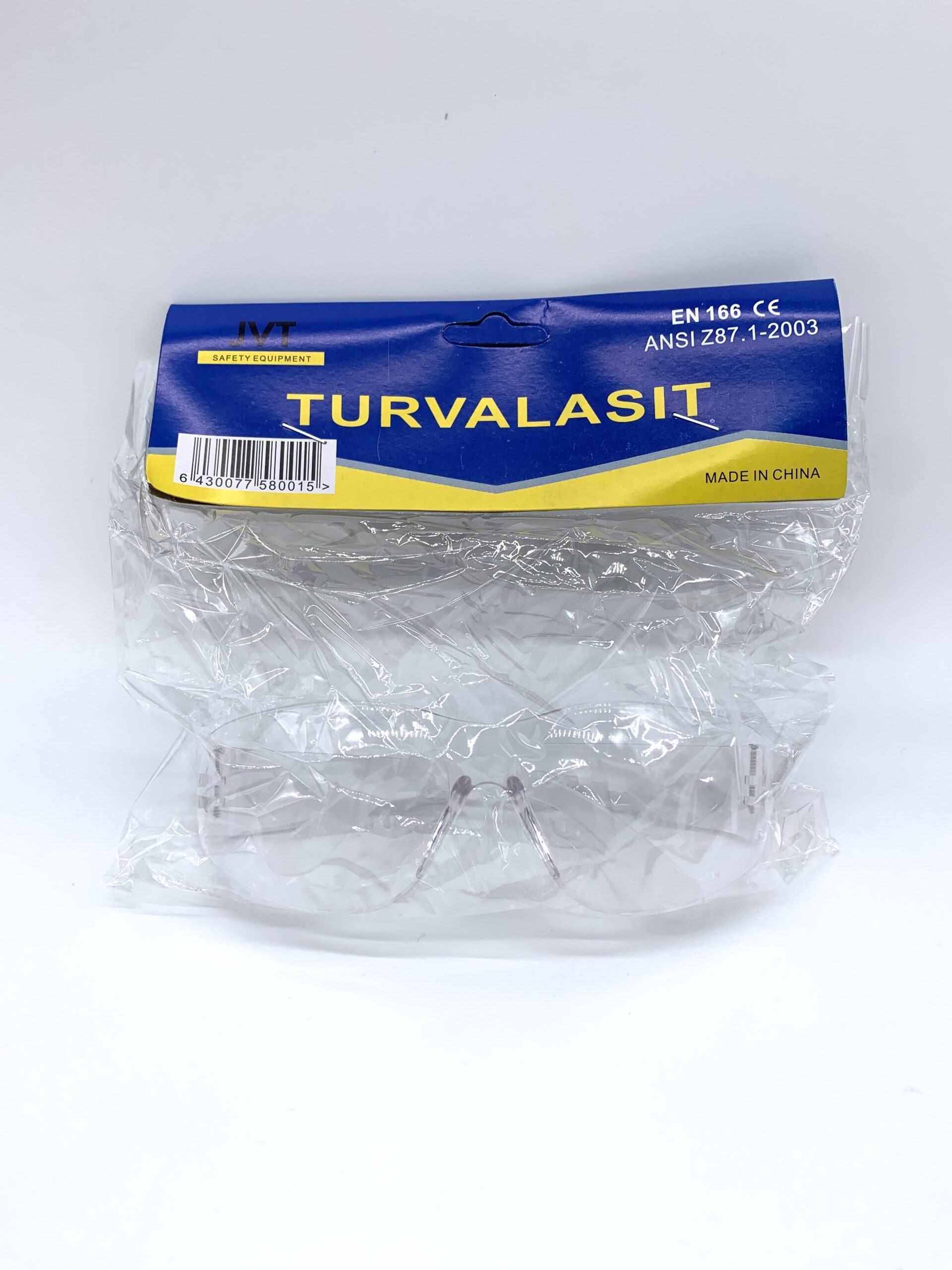 Suojalasit, Kirkas JVT