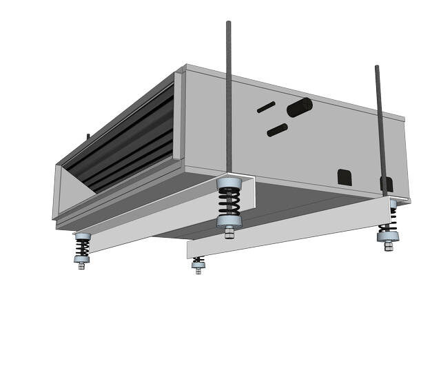 Vibro-SS jousivaimennin laitteiden tärinänvaimennukseen