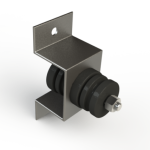 Vibro-WB tärinänvaimennus seinäkiinnike väliseinälle