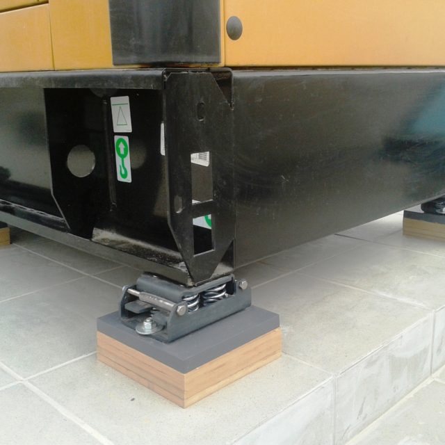 Jousivaimennusblokit seisminen Vibro-MSR