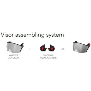 Visiiri setti Kask Zen kirkas