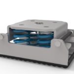 Vibro-MSR sivuttaisrajoitteinen teräsjousivaimennin