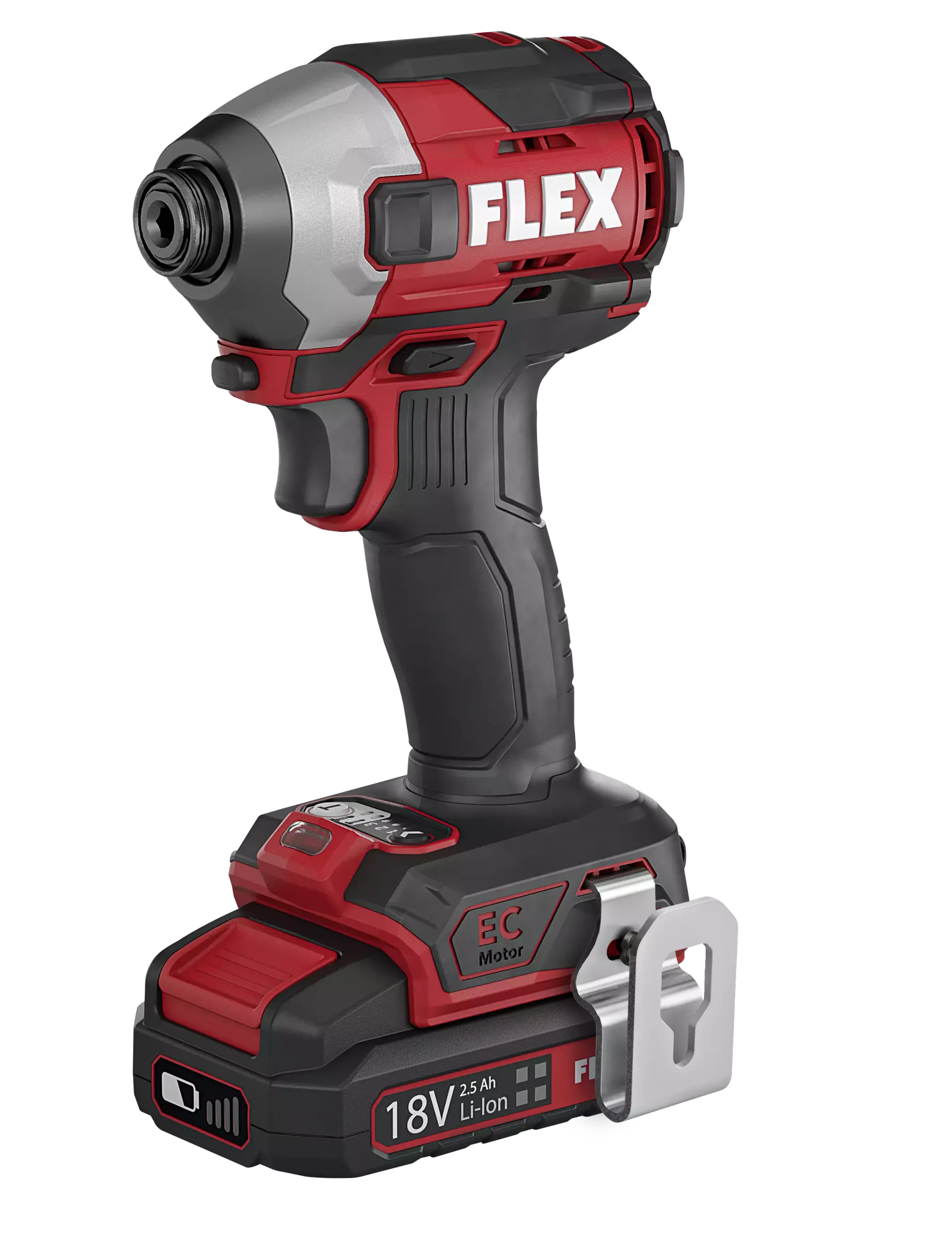 Iskevä ruuvinväännin FLEX ID 1/4" 18.0 EC HD C