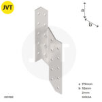 Kannatuslevy 170 pari (vasen ja oikea) JVT Fasteners