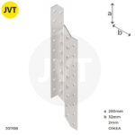 Kannatuslevy 250 pari (vasen ja oikea) JVT Fasteners