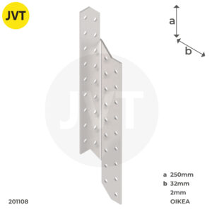 Kannatuslevy 250 pari (vasen ja oikea) JVT Fasteners