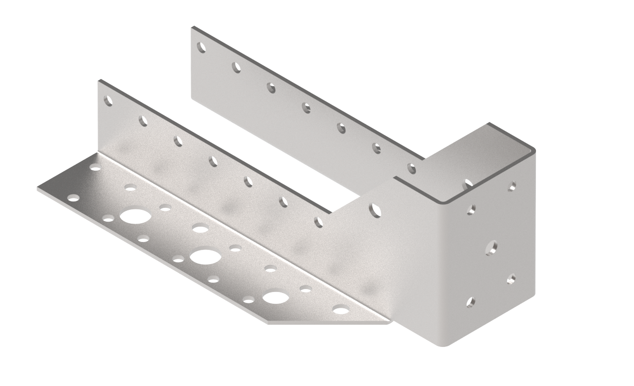 Palkkikenkä 51x195 N JVT Fasteners