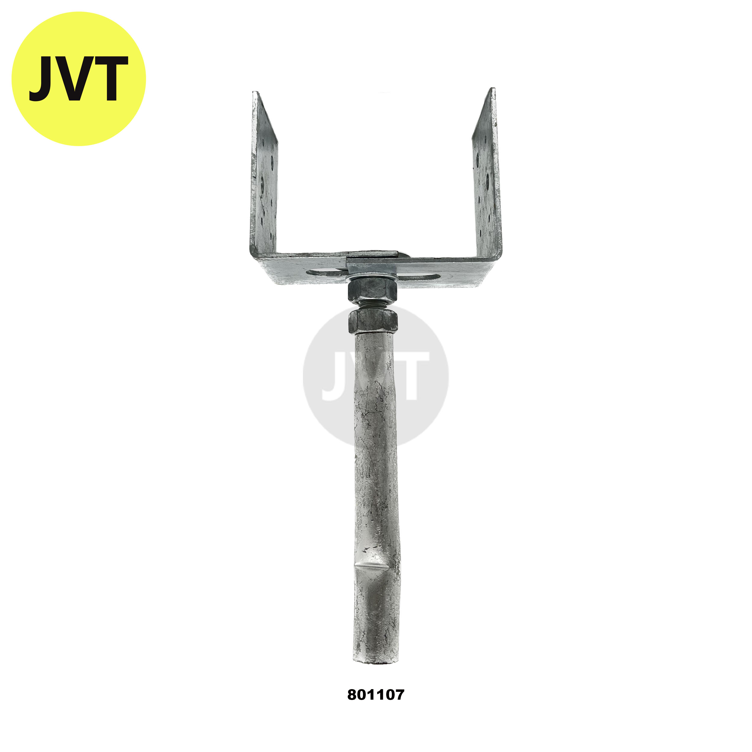 Pilarikenkä säädettävä 90-150x90 240-290 mm JVT Fasteners