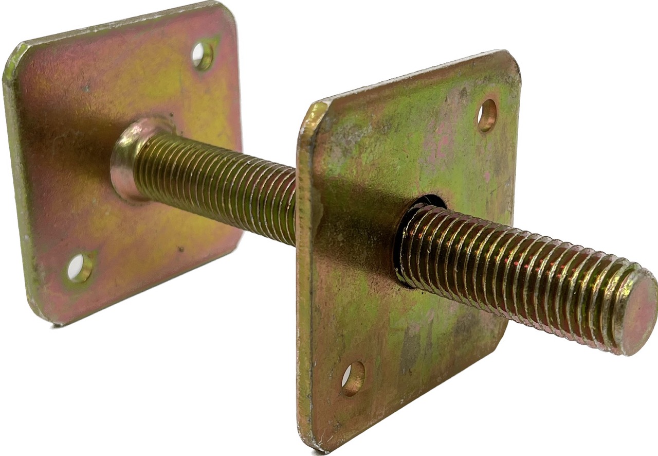 Säätöjalka 80x80 mm korkeus 150 mm M20 JVT Fasteners