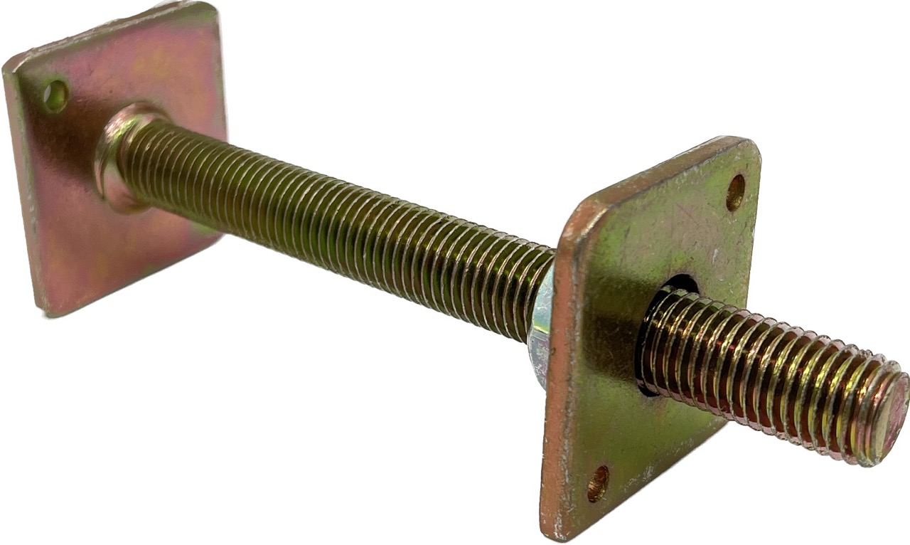 Säätöjalka 100x100 mm korkeus 300 mm M24 JVT Fasteners