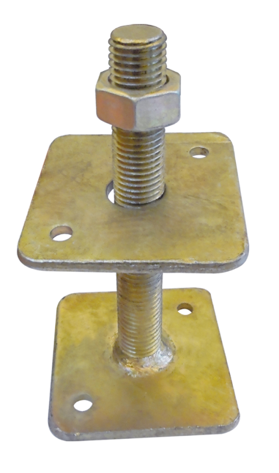 Säätöjalka 50x50 mm korkeus 150 mm M16 JVT Fasteners