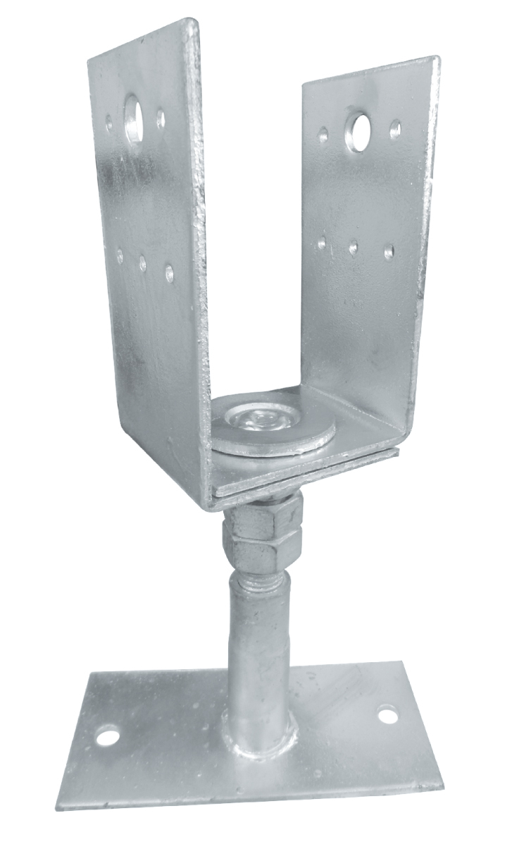 Säädettävä pilarikenkä 80-120 mm JVT Fasteners