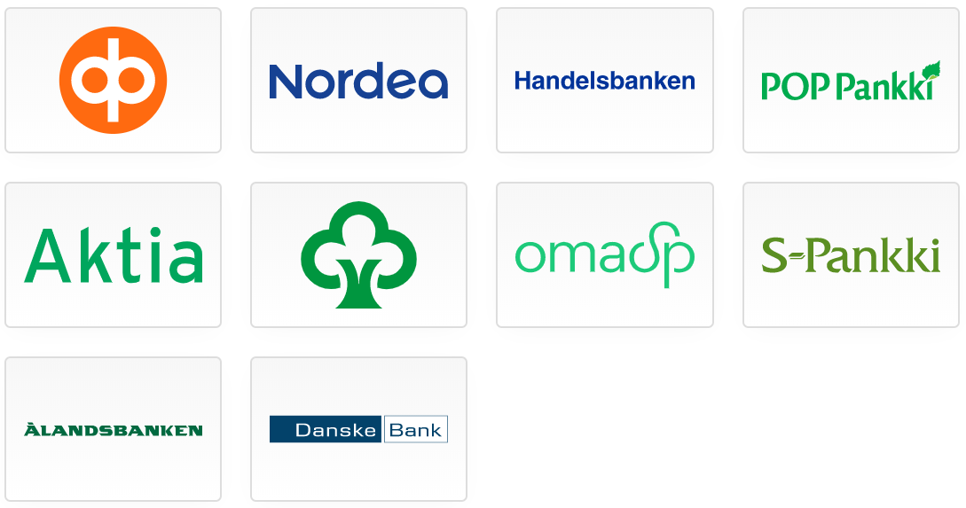 Checkout-Verkkopankkipainikkeet