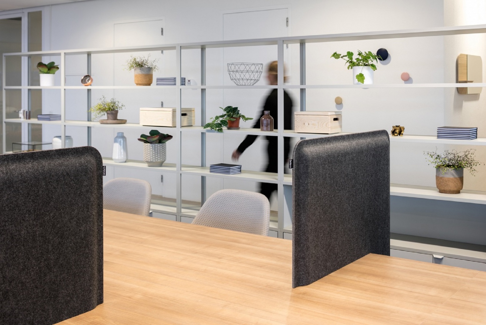 AK 1 PET Felt Workplace Divider De Vorm pöytäsermi