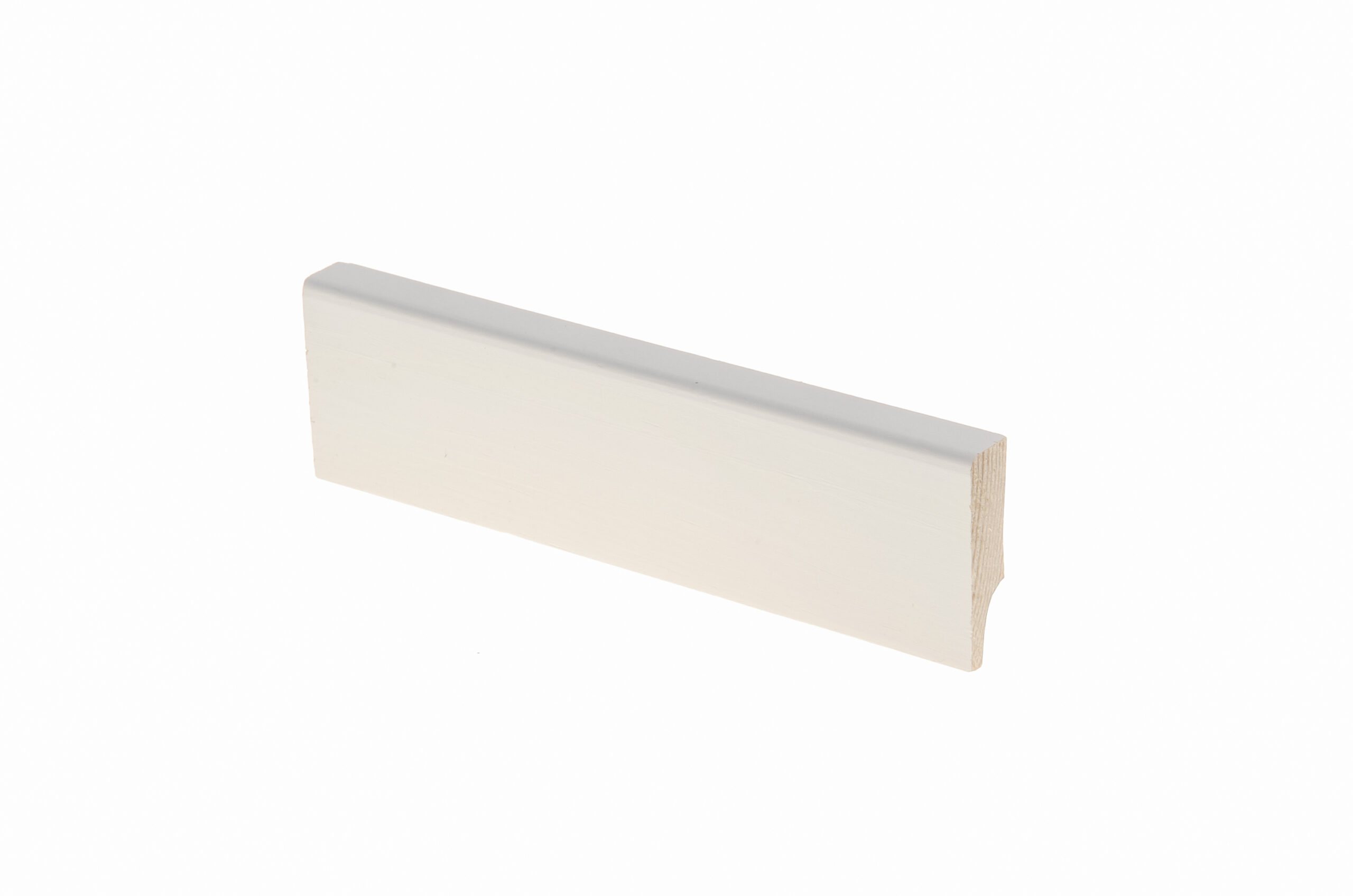 Jalkalista Aava 12x42x2700 mm oksaton mänty valkoinen