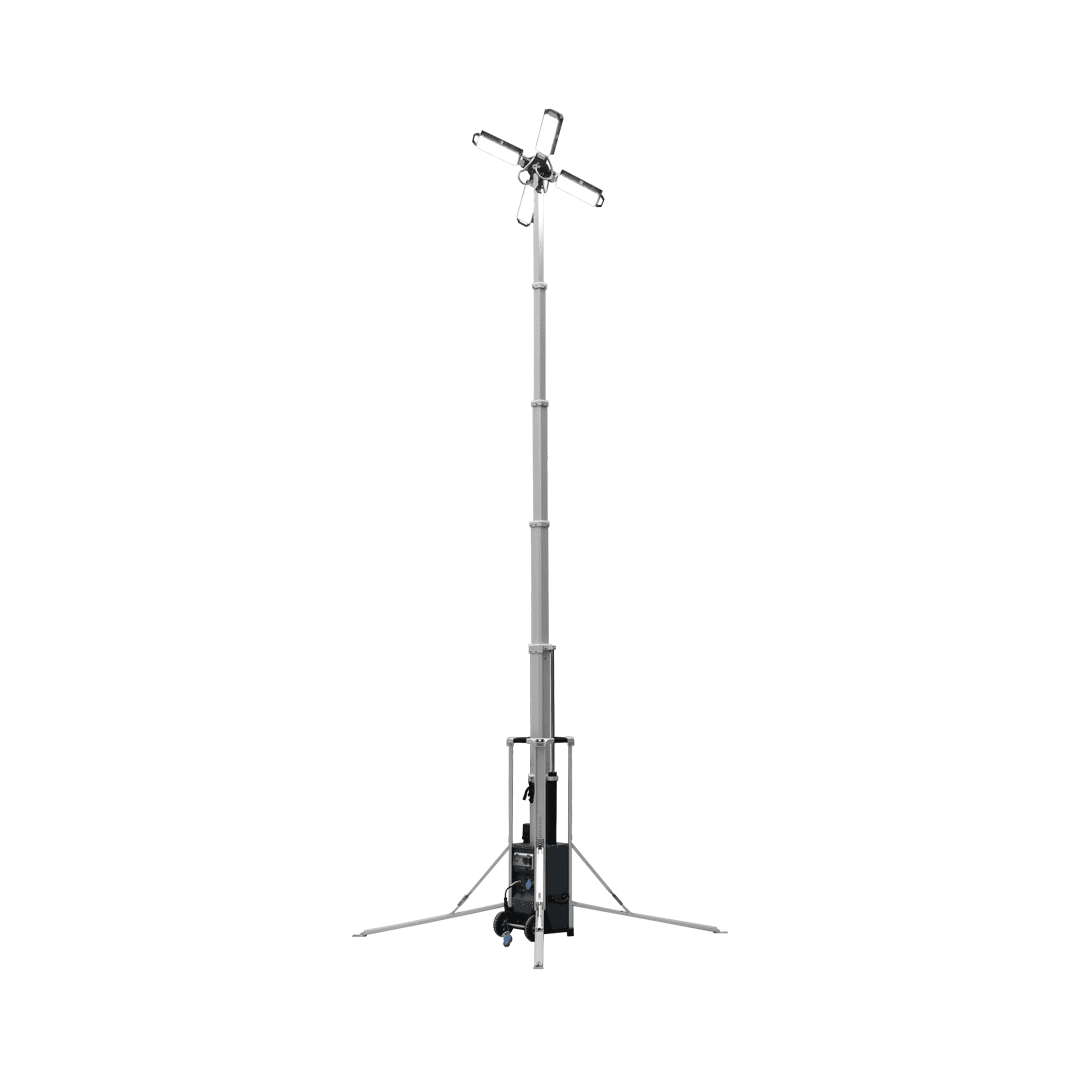 Työmaavalo TTL 112.000 – LED valomasto ja valonheitin 4 LED valonheitintä