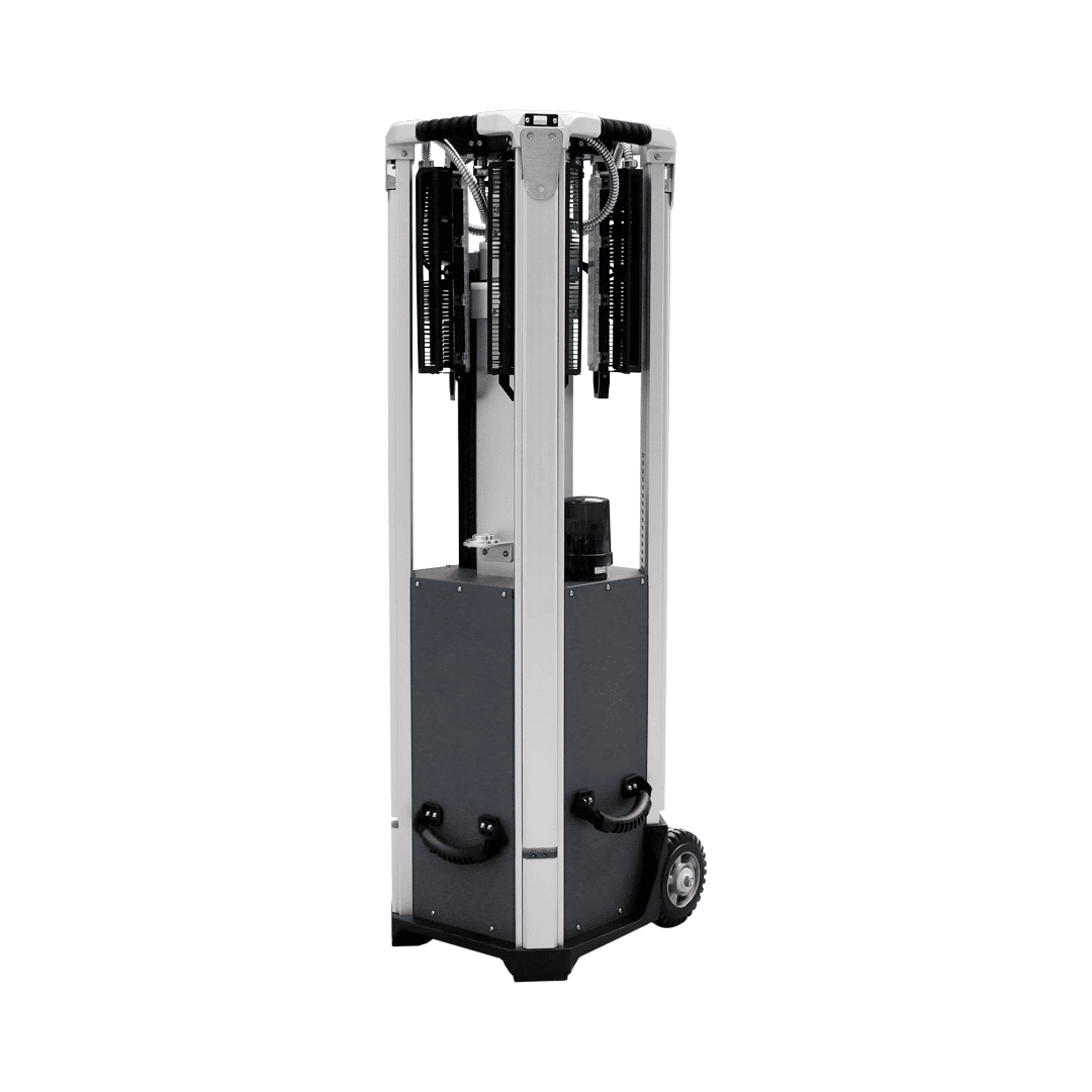 Työmaavalo TTL 112.000 – LED valomasto ja valonheitin helposti siirrettävä