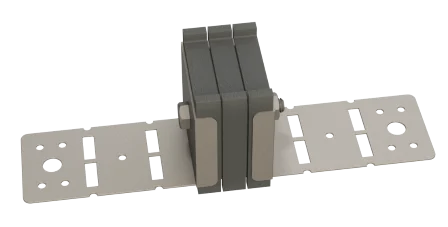 Vibro-LB.F tärinänvaimennettu seinäkiinnike väliseinille