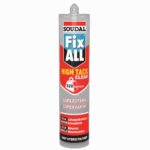 Soudal Fix ALL High Tack Clear kirkas asennusliima 290 ml
