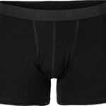 Merinovillabokserit Aclima WarmWool Boxer musta