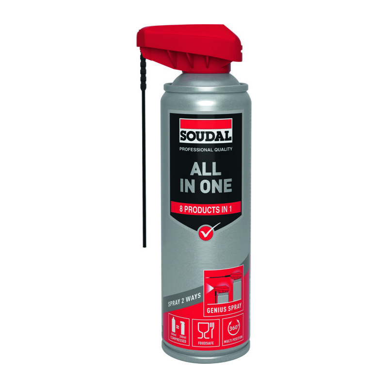 Soudal All In One monitoimispray 300 ml – SKU 134621