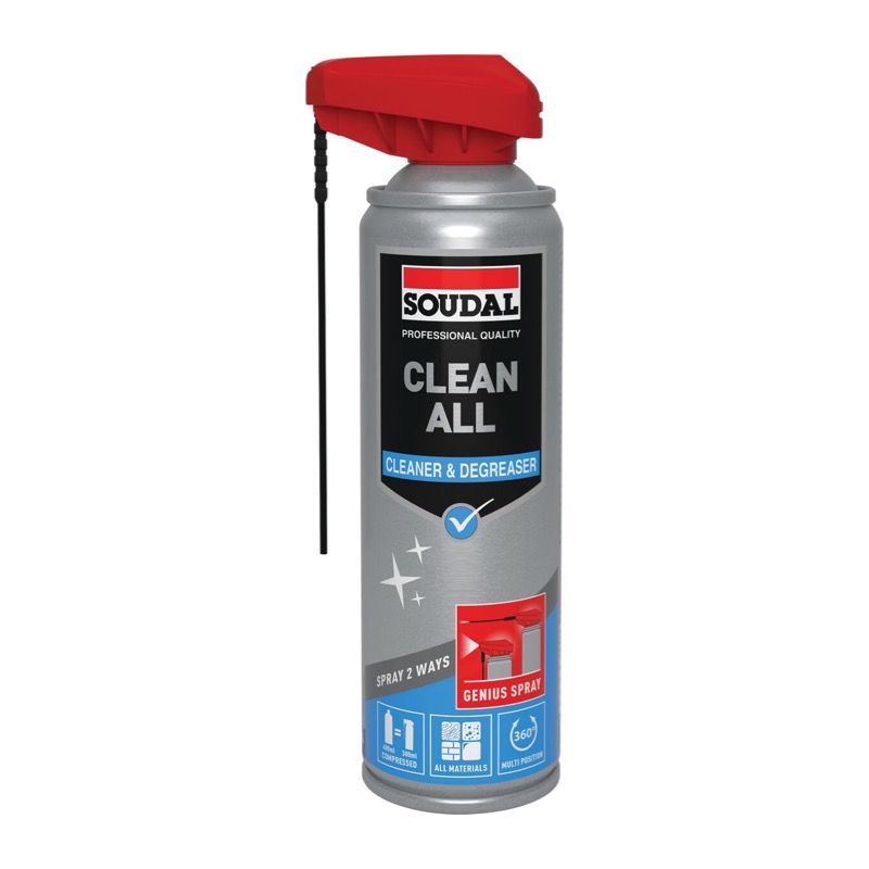 Soudal Clean All puhdistus- ja rasvanpoistospray 300 ml – SKU 134622