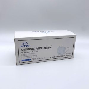 Kirurginen maski Intco IIR, 50 kpl pakkaus